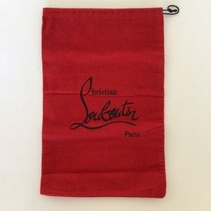 CHRISTIAN LOUBOUTIN SHOE DUSTBAG